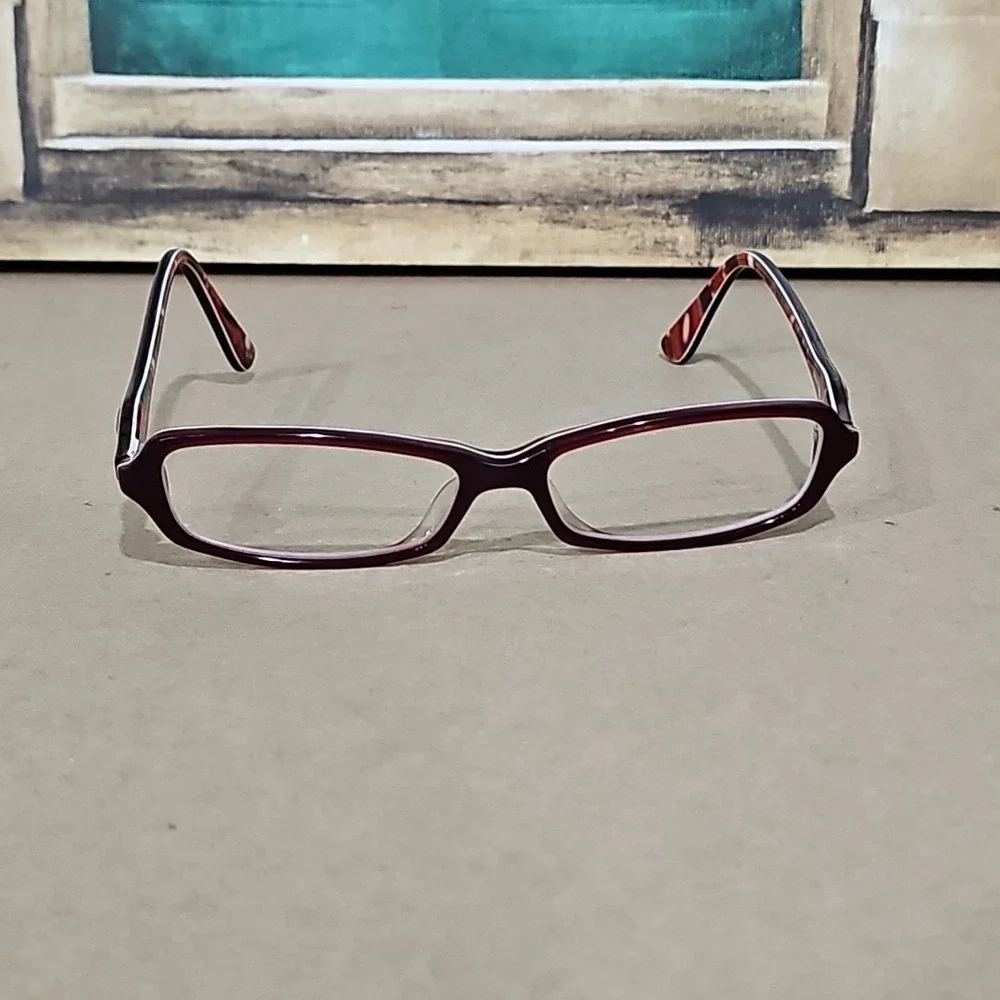 EMILIO PUCCI EP2611 604 Eyeglasses Frame Italy 53-16-140 Brown Crystal